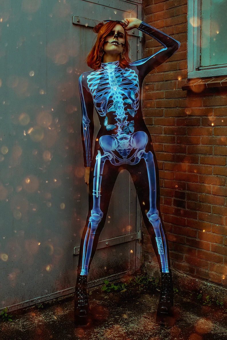 Skeleton Bodysuit