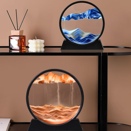 3D Hourglass Deep Sea Sand Scene (Let Your Mind Empty And Calm Down)