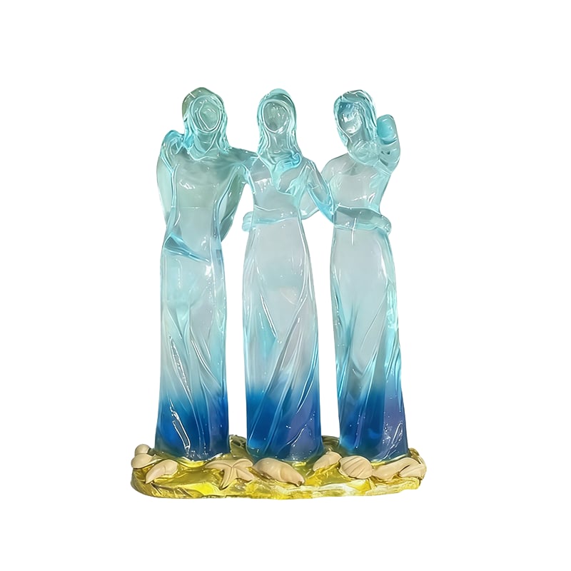 👩🏻‍🤝‍👩🏻Sisters By My Side, Celebrates Friendships Three Sisters Sculpture