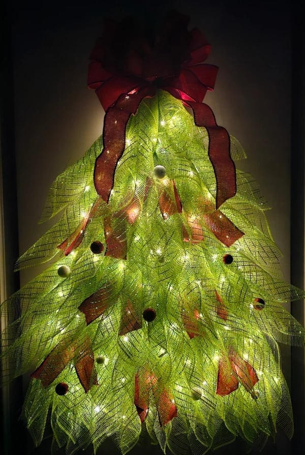 🎄Handmade Christmas Tree Wreath For Front Door