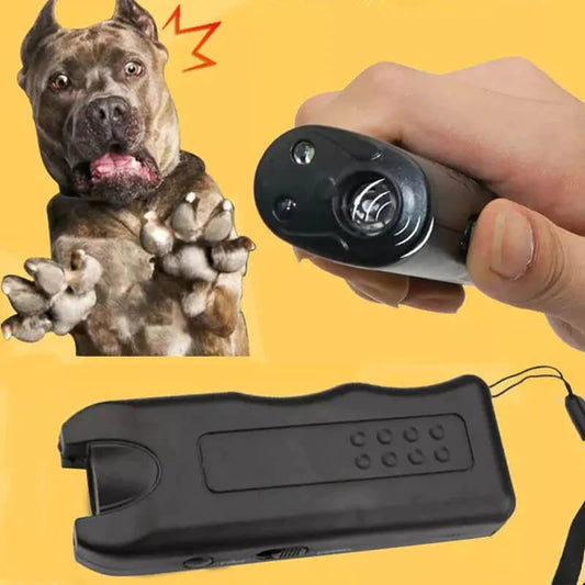 🔥Last Day Sale🔥Handheld Bark Control Luminous Ultrasonic Dog Repeller