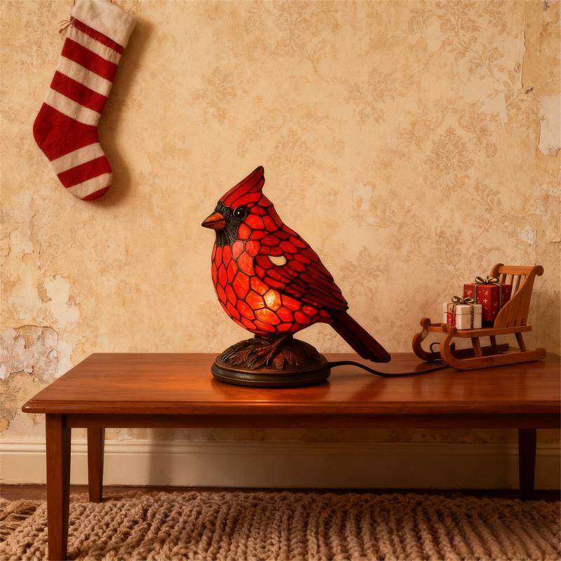 ✨Cardinal Bird Desk Lamp  - Christmas Home Decor Art Gifts