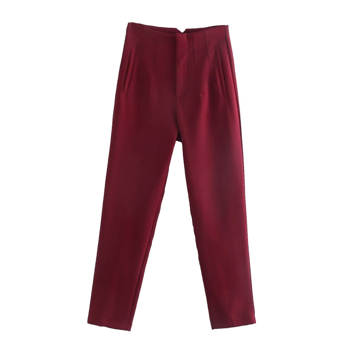 Tailored Pleat High Waist Pants - Buy two and get free shipping!
