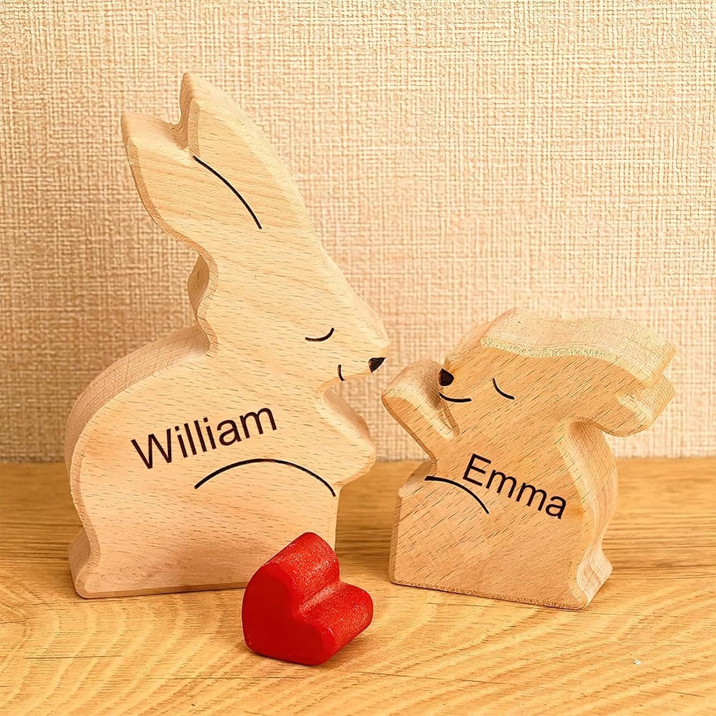 🐻🦊A gift for the whole family 🎁personalized wooden bear jigsaw puzzles