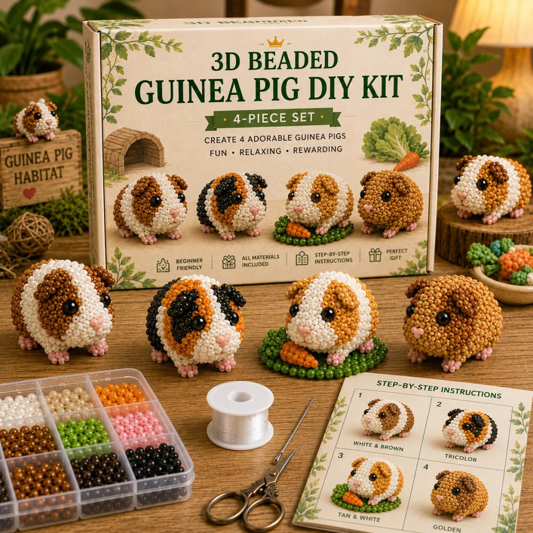 🎄Hot-Selling New 3d beaded seasonal gnome diy kit