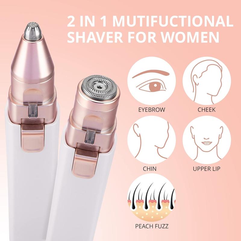 🔥Last day 49% off🔥 2-in-1 Women's Eyebrow and Facial Hair Removal Device