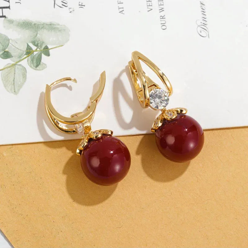 ✨🎊[Mother's Day 48% OFF] 🎊Women's Sparkling Pearl Earrings