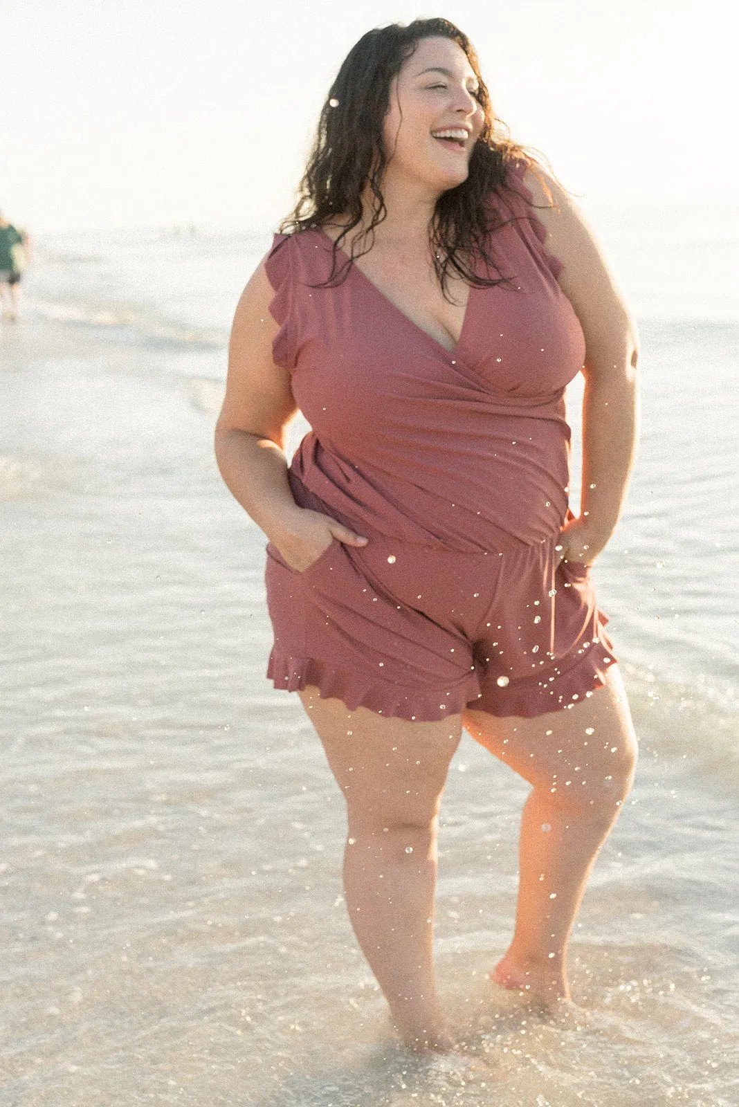 ✨Swim Romper Built-In Bra
