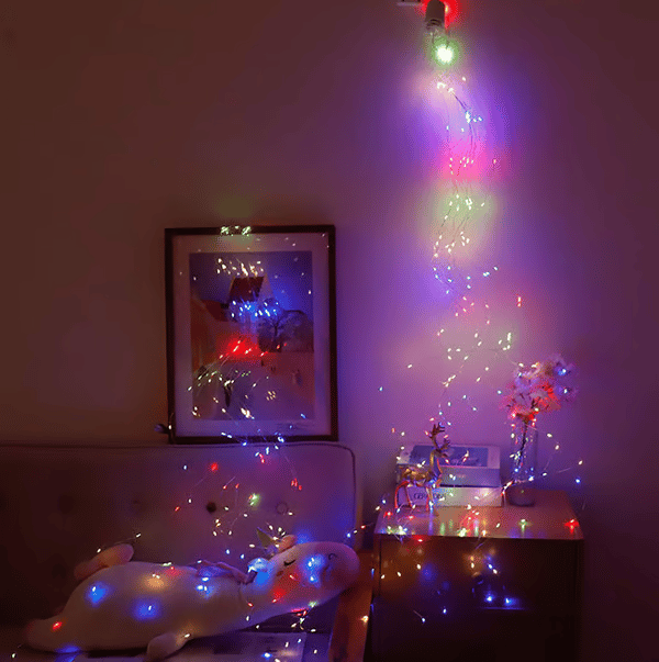 🎄8 Modes 100-600 Christmas LED Firefly Twinkle String Lights
