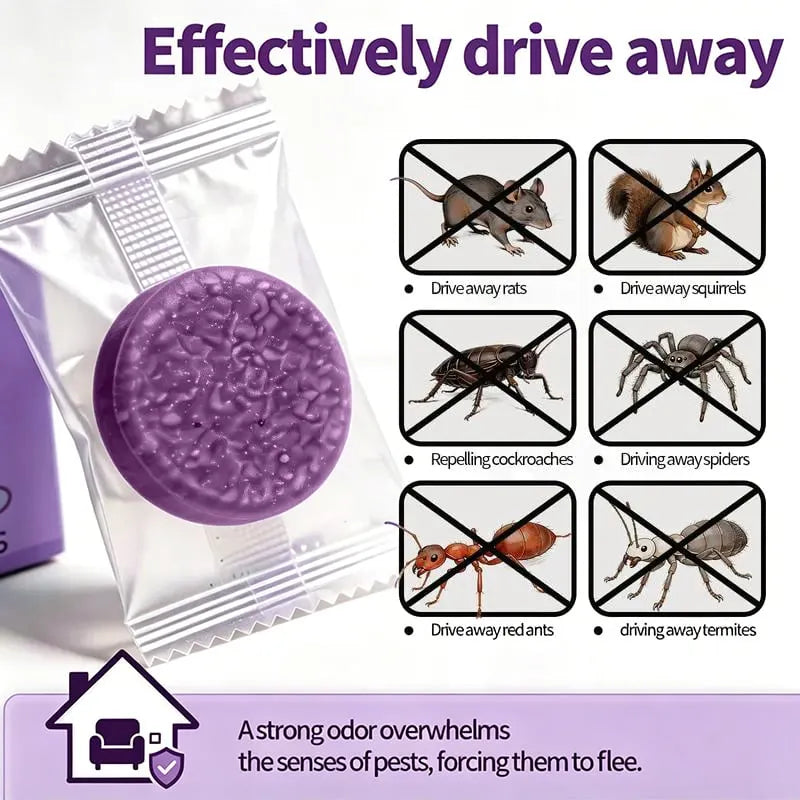 🐀 Household Kitchen Rat Repellent Tablets (Pack of 12)