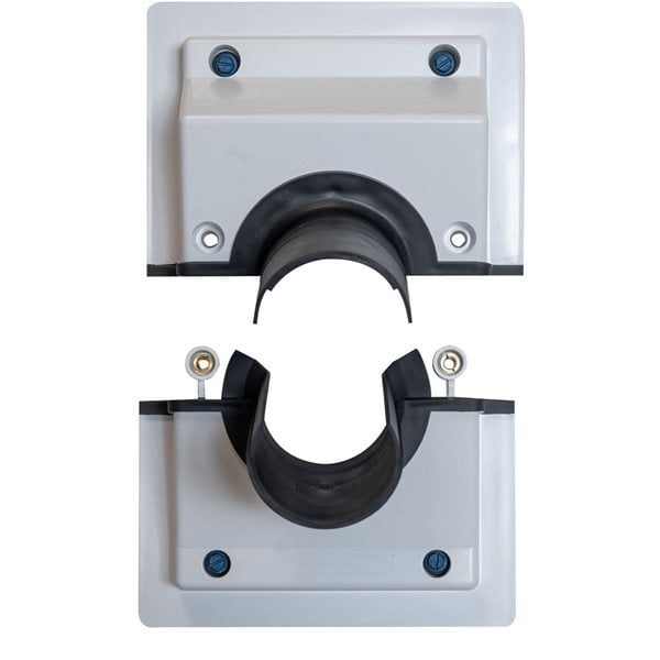 HVAC Wall Penetration & Line-Set Cover Kit – Retrofit Finish Solution