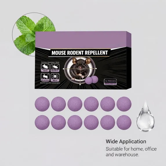 🐀 Household Kitchen Rat Repellent Tablets (Pack of 12)