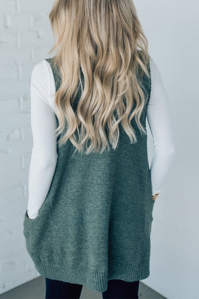 Cozy Pocket Sweater Vest-Buy 2 Free Shipping