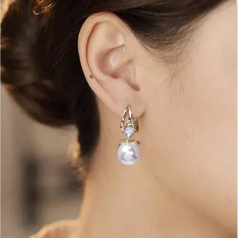 ✨🎊[Mother's Day 48% OFF] 🎊Women's Sparkling Pearl Earrings