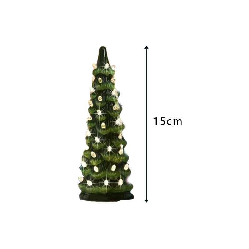 🎄Retro Hand-Painted Tabletop Christmas Trees