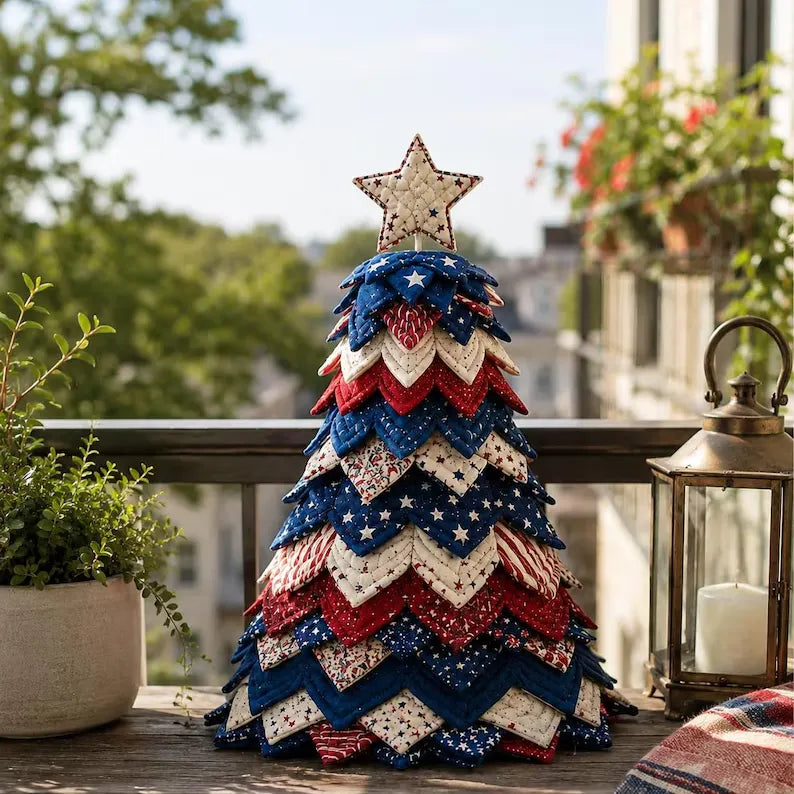 3D DIY Halloween Quilted Fabric Tree Kit