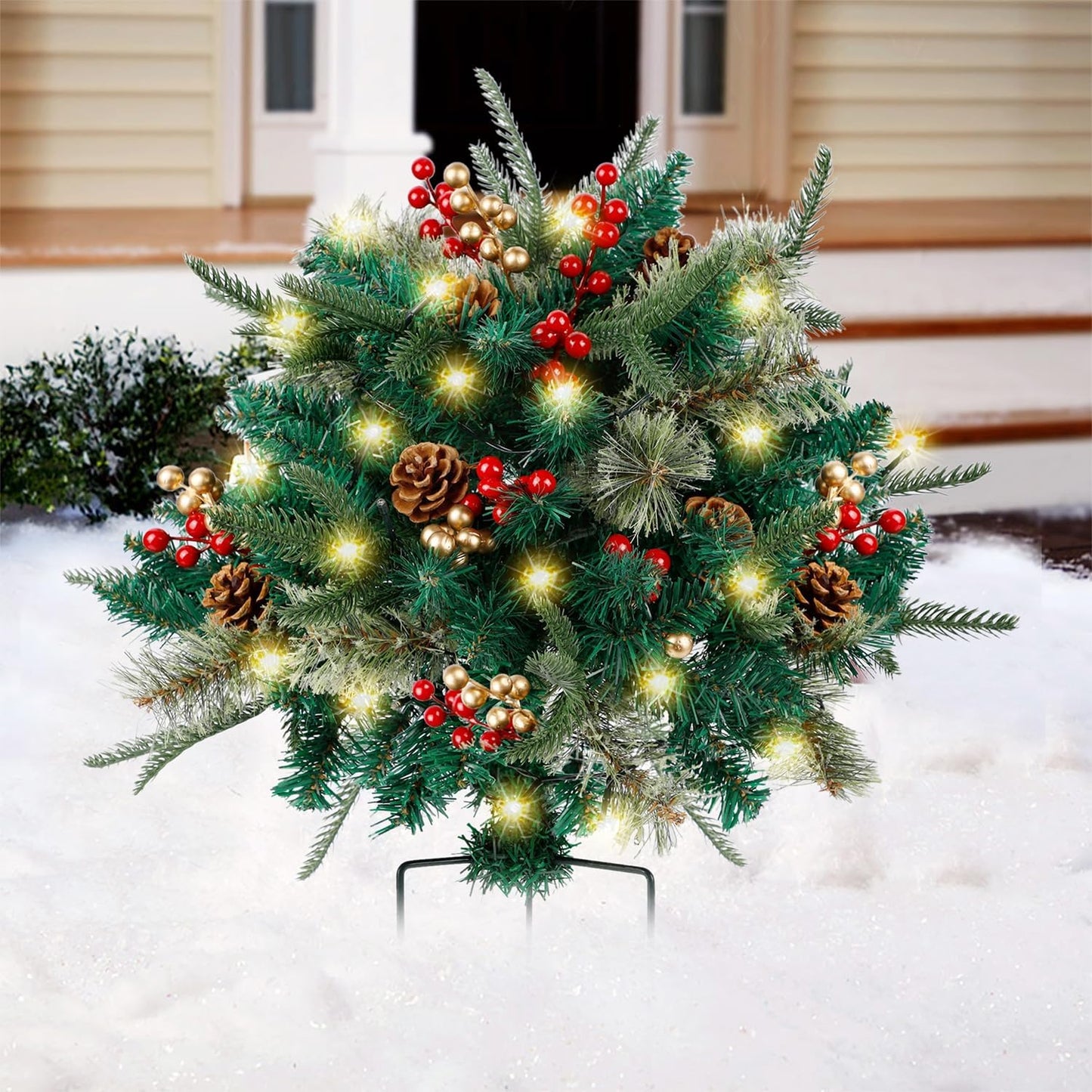 Pre-Lit Artificial Christmas Tree