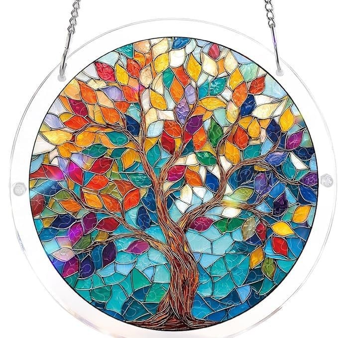 ☀️🛍️Acrylic Jigsaw Puzzle Suncatcher 80 Pieces