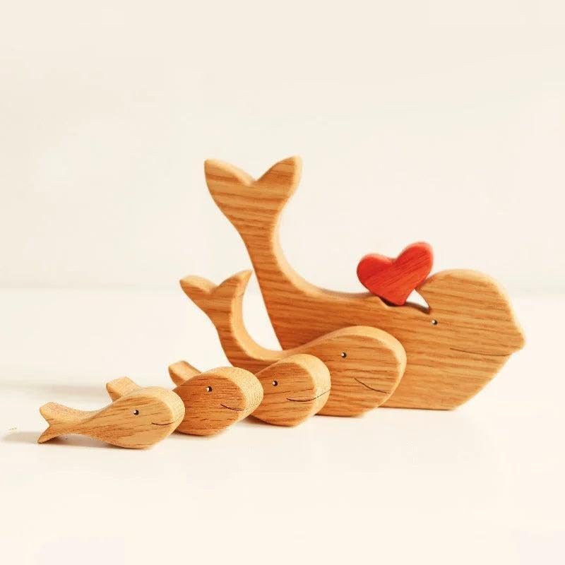 🐻🦊A gift for the whole family 🎁personalized wooden bear jigsaw puzzles