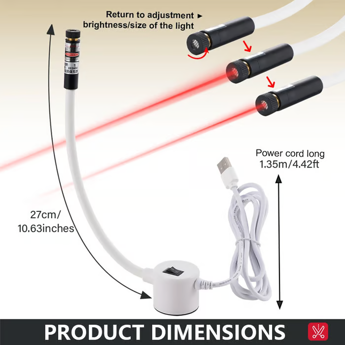 🔥50% off for a limited time🔥Hot Sale Magnetic Positioning Quilting Light for Sewing Machine