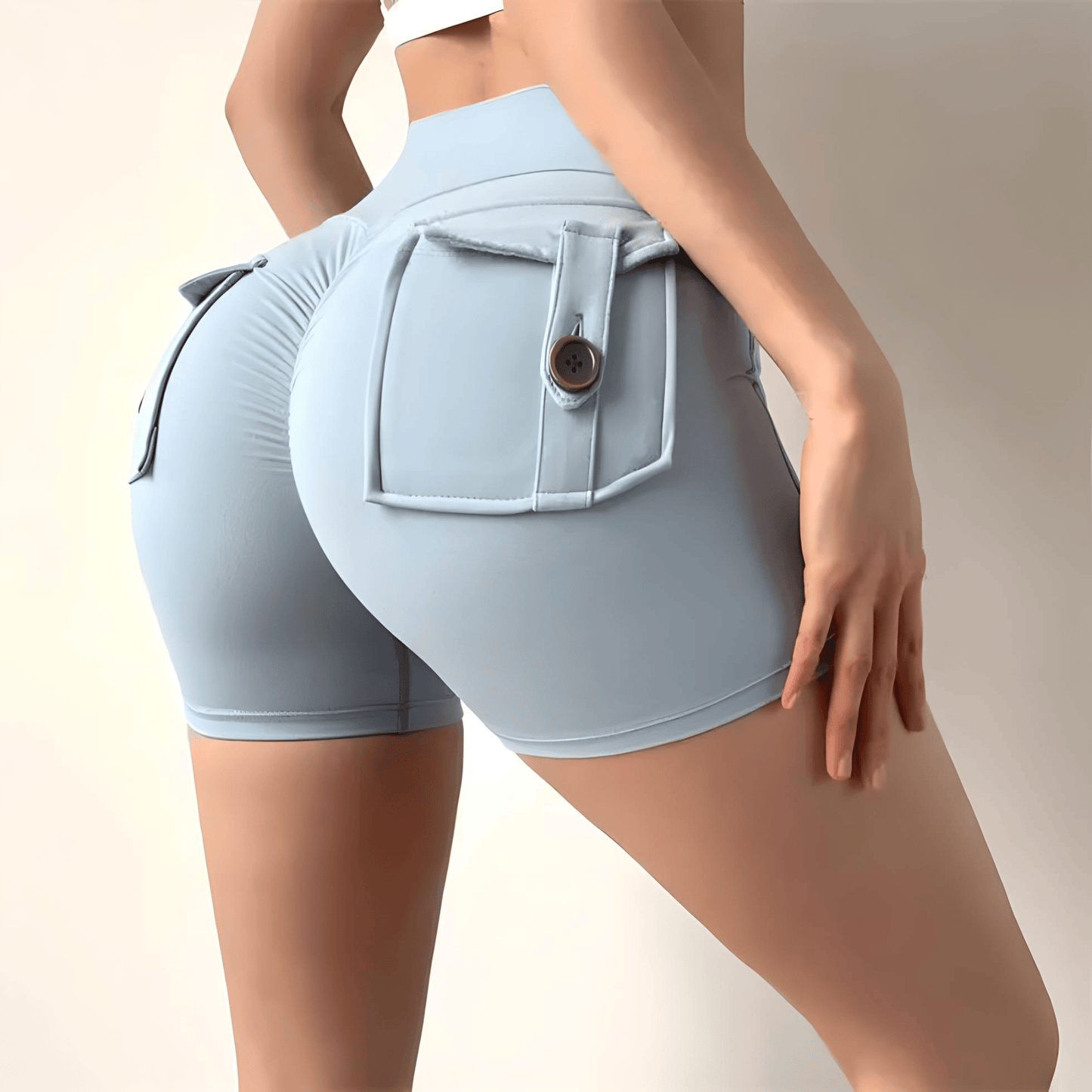 Butt Lifting Pocketed Shorts