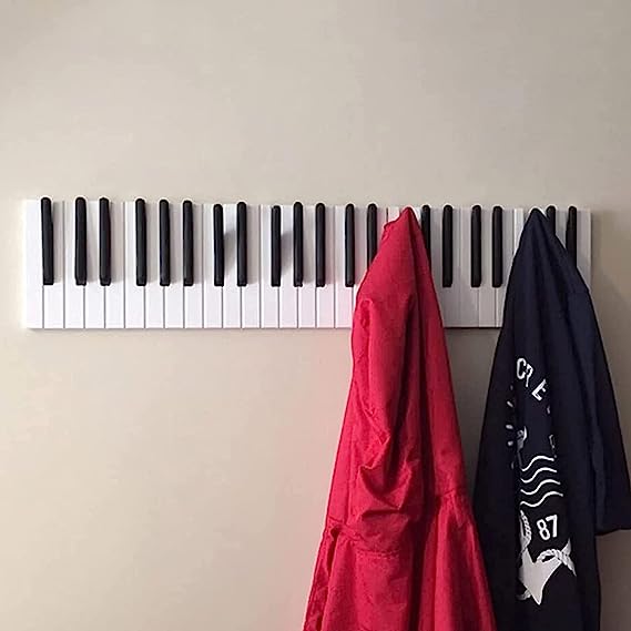 🎹Piano Wooden Coat Racks