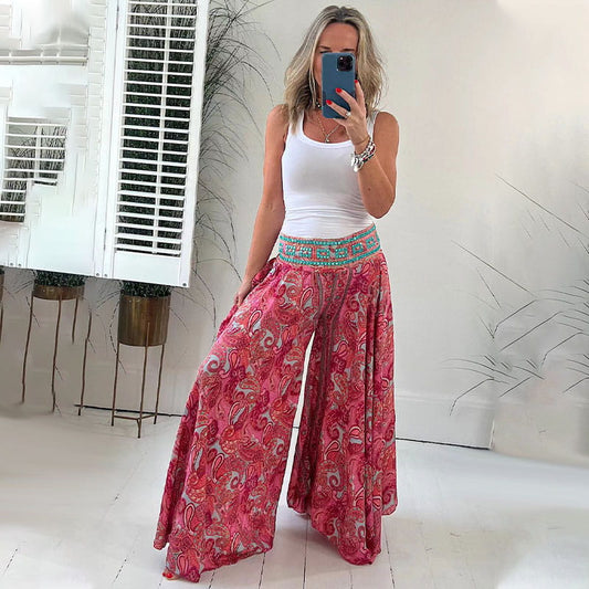 🎁This Week's Special Price $32.99💕Printed elastic waist pants