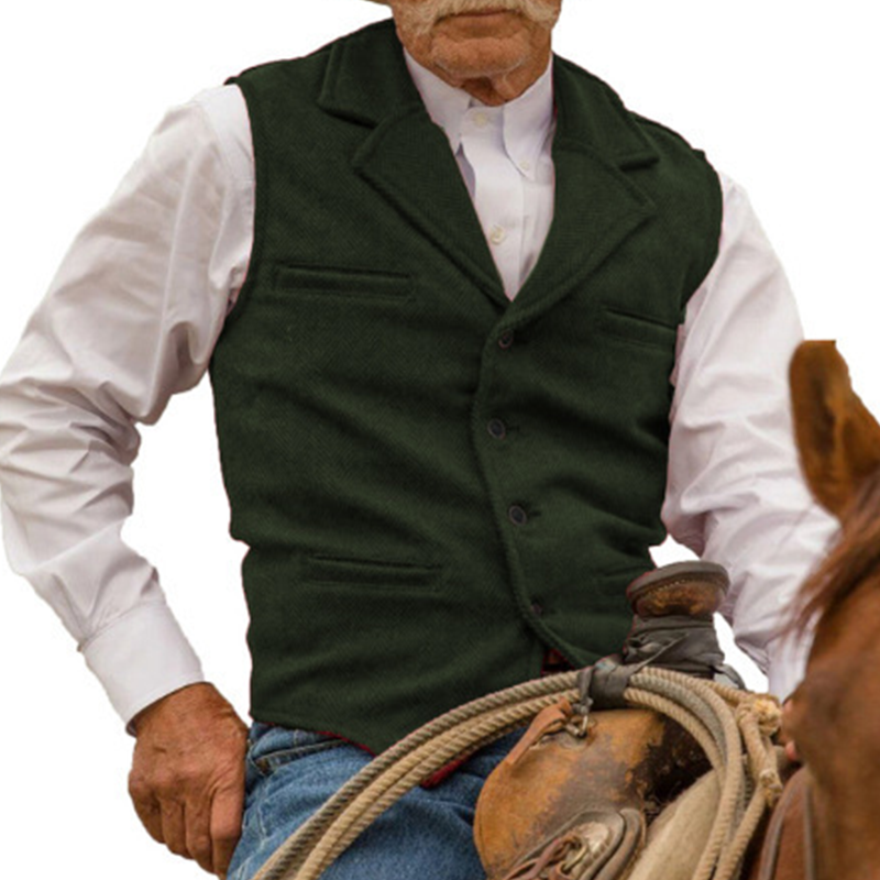 🔖 50% OFF! 🔥 Men's Slim Fit Casual Vest 👕💥