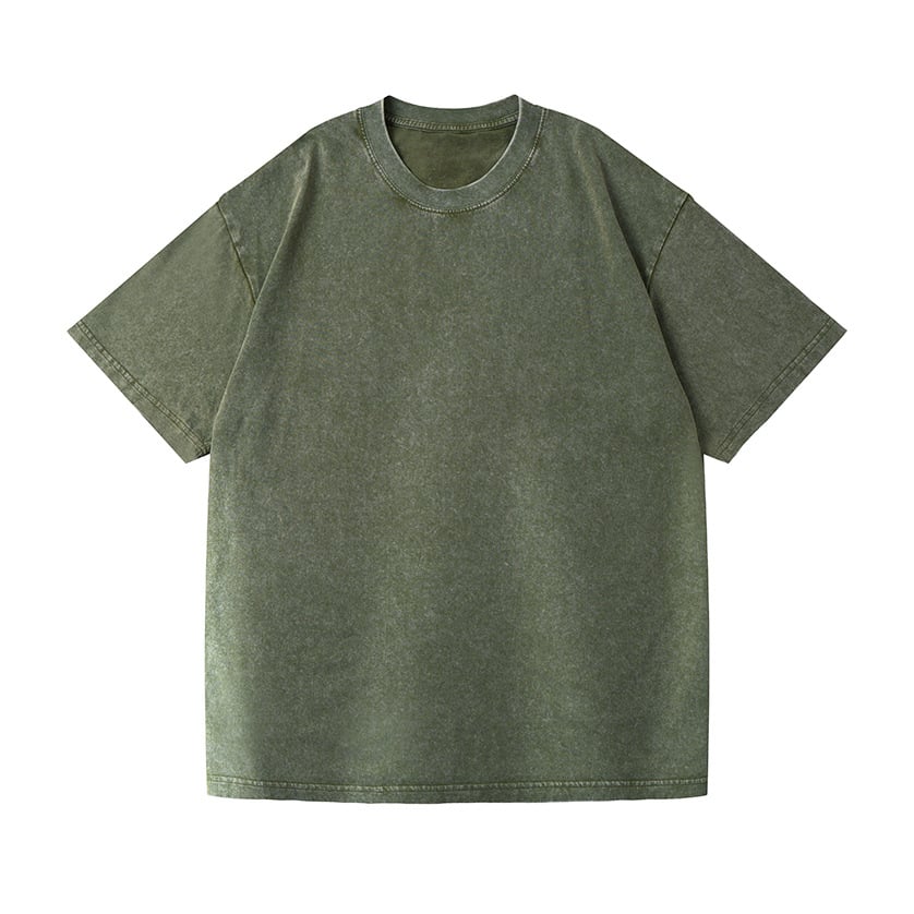 Women's Oversized T Shirts Acid Washed HeavyCotton