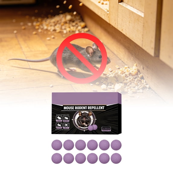 🐀 Household Kitchen Rat Repellent Tablets (Pack of 12)