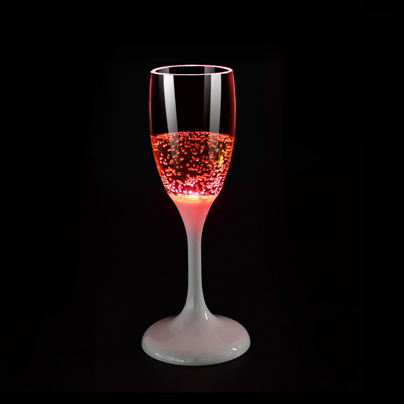 LED Light Up Cups Wine Champagne Glass