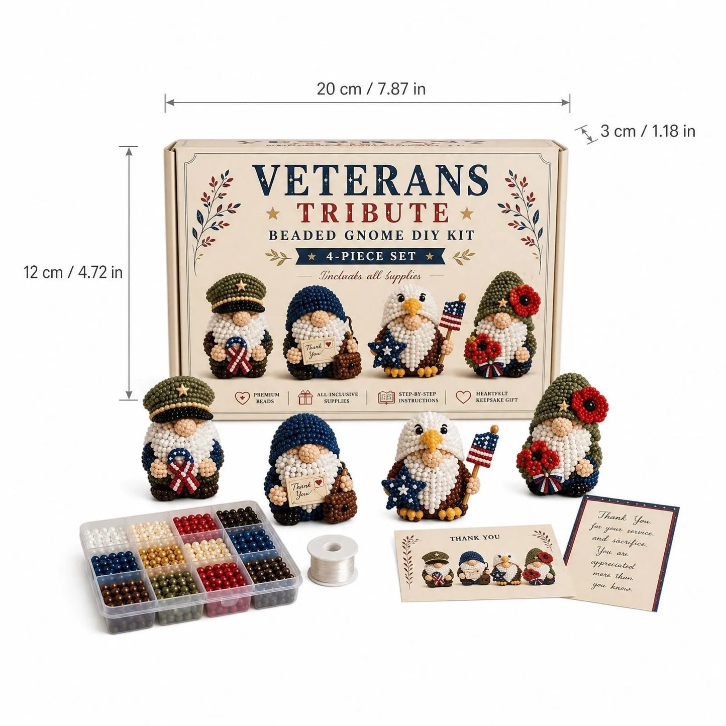 🎄Hot-Selling New 3d beaded seasonal gnome diy kit