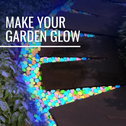 ⚡Glow In The Dark Rocks - Illuminate Your Outdoors with Enchanting Glow