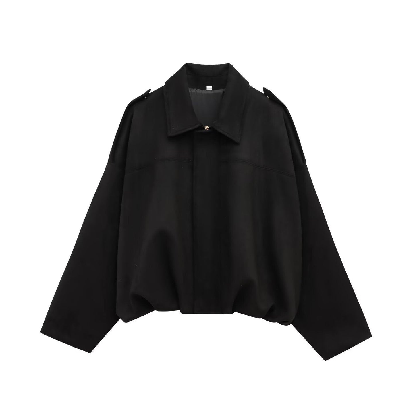 Trendy Autumn Military Short Jacket for Women