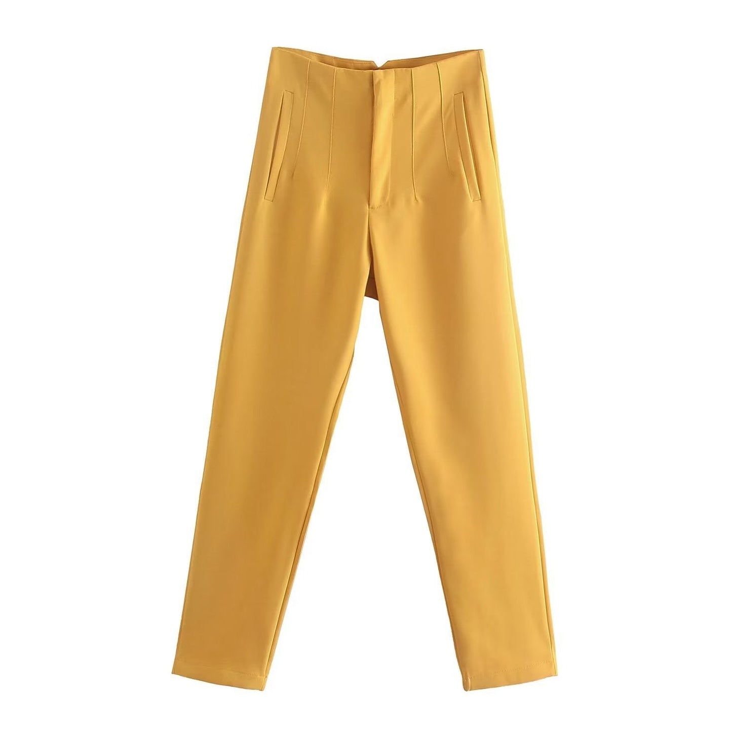 Tailored Pleat High Waist Pants - Buy two and get free shipping!