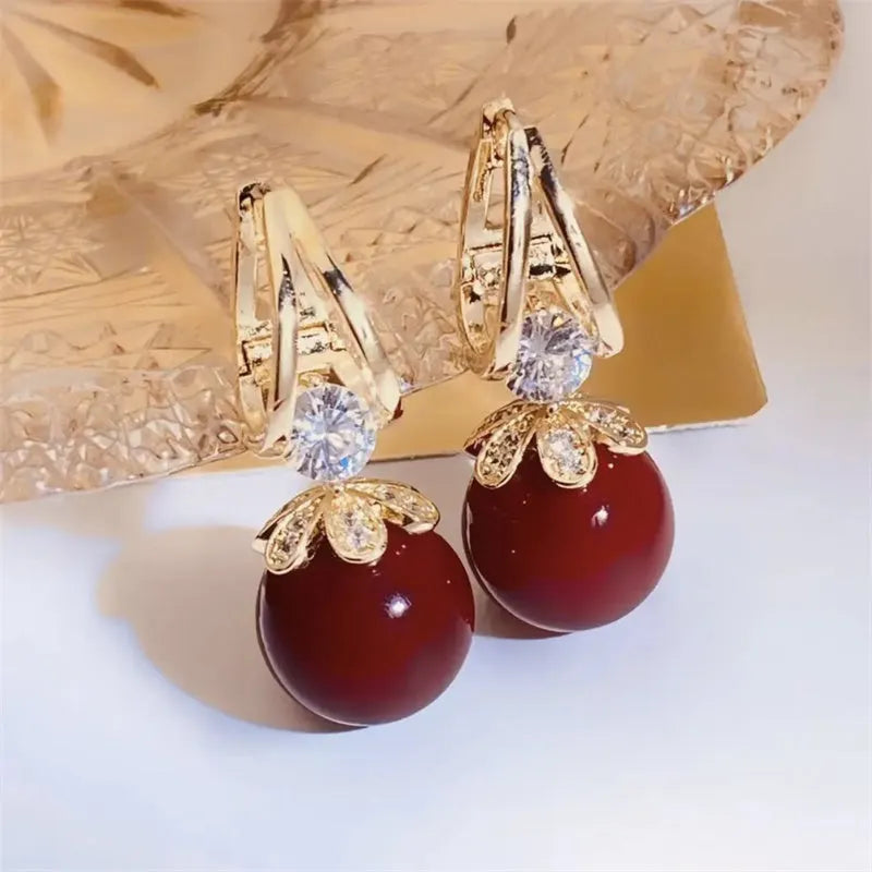 ✨🎊[Mother's Day 48% OFF] 🎊Women's Sparkling Pearl Earrings