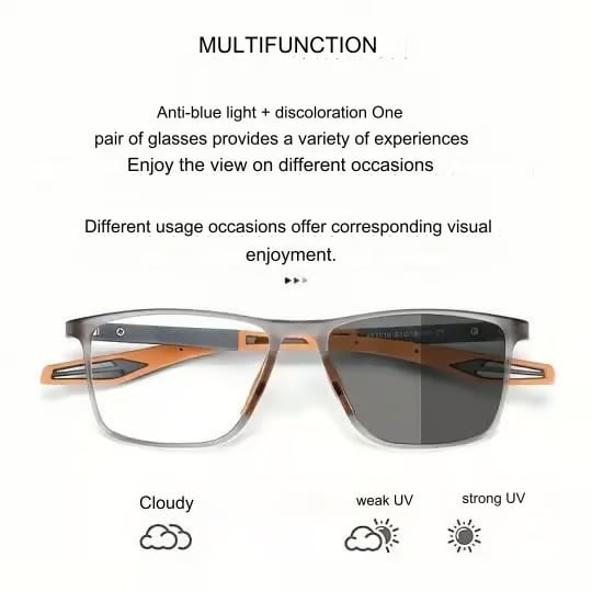🔥Sports smart photochromic reading glasses