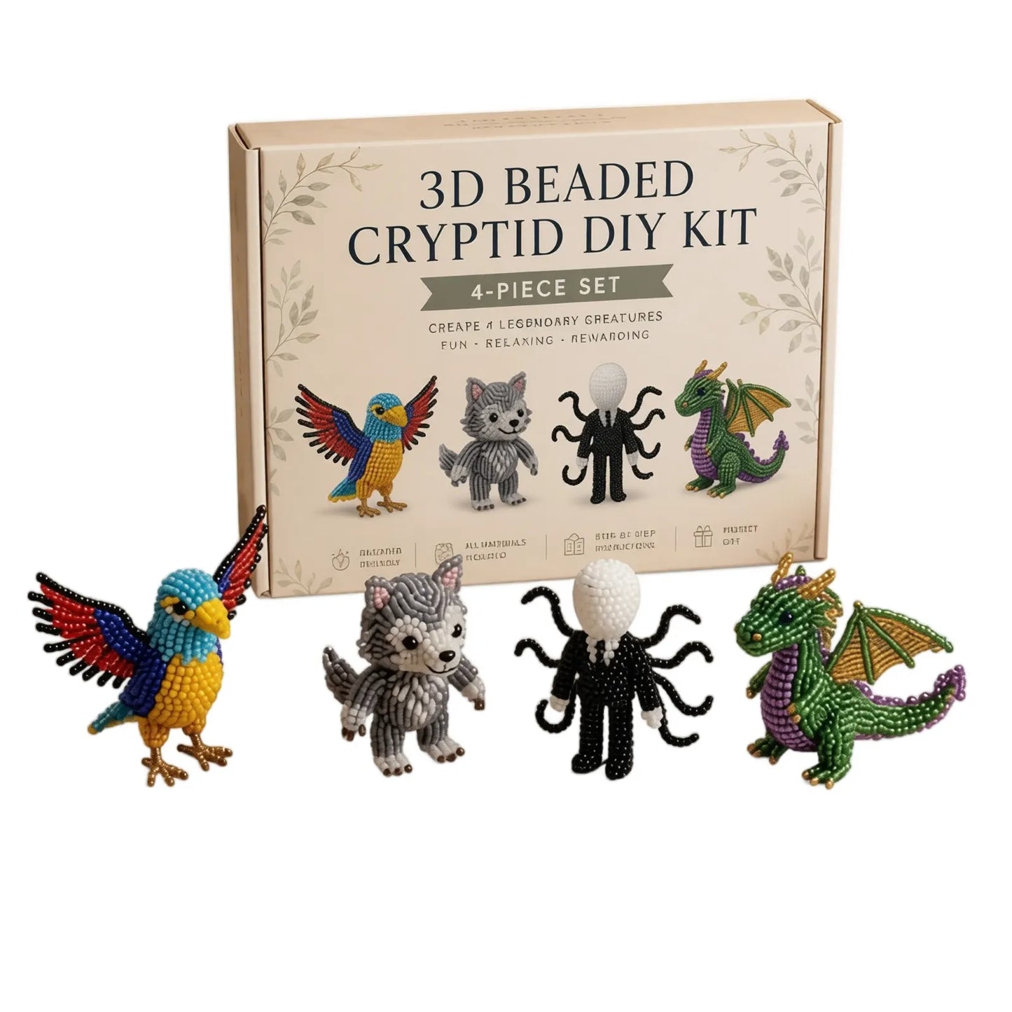🎄Hot-Selling New 3d beaded seasonal gnome diy kit