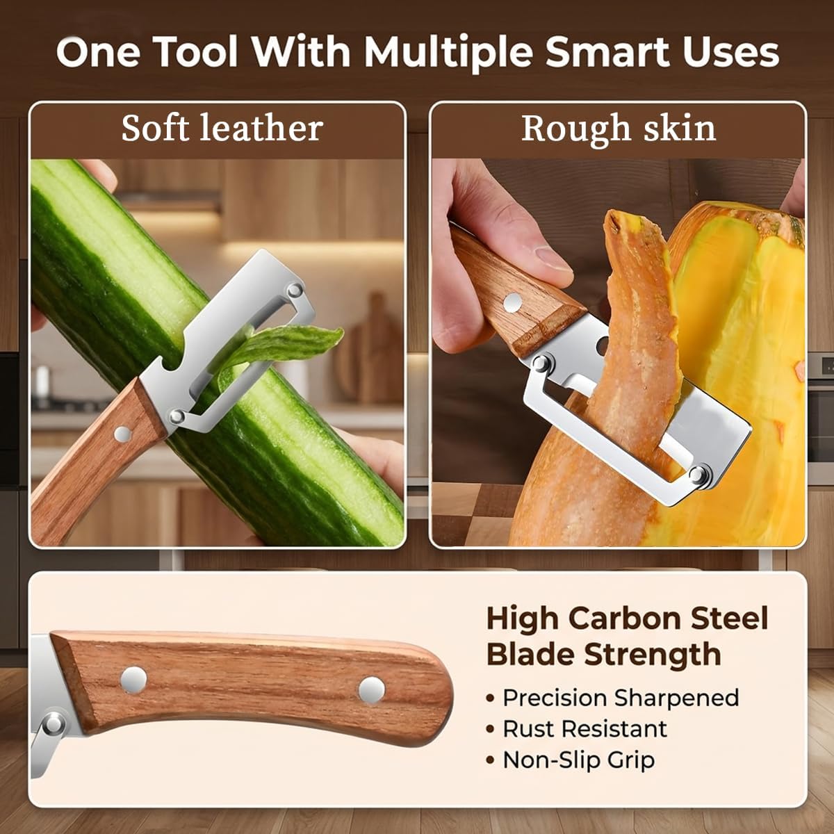 🍍New 2-in-1 Multifunctional Fruit & Vegetable Peeler