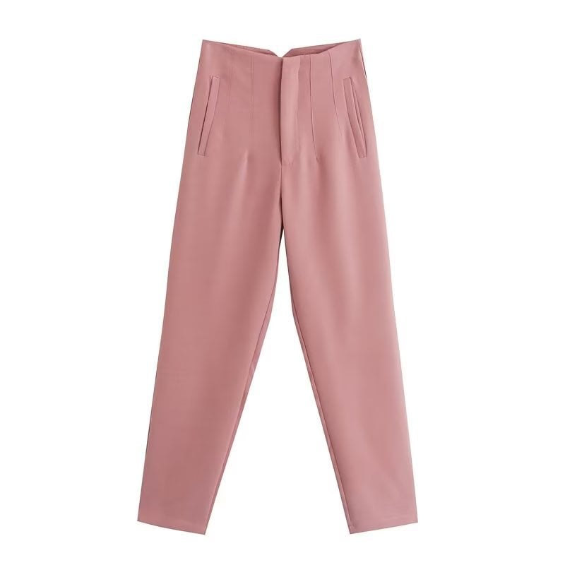 Tailored Pleat High Waist Pants - Buy two and get free shipping!