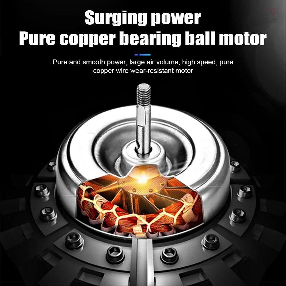 🔥Suitable For Multiple Scenarios - High-Speed, High-Power, Super-Strong Suction And Silent Exhaust Fan