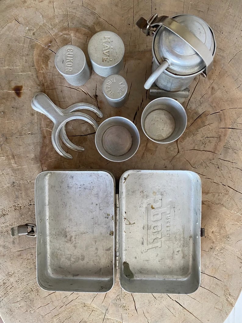 Extra Rare Collectors Camping Coffee Kit