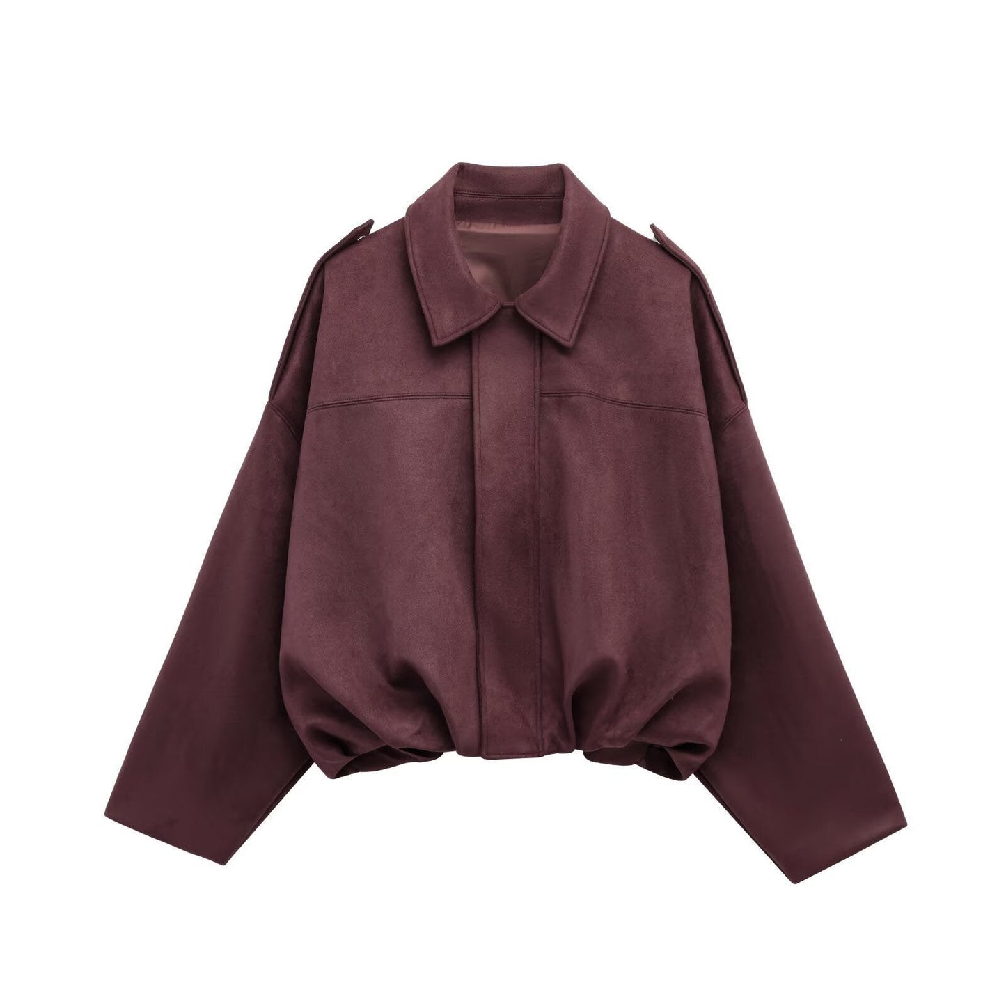 Trendy Autumn Military Short Jacket for Women