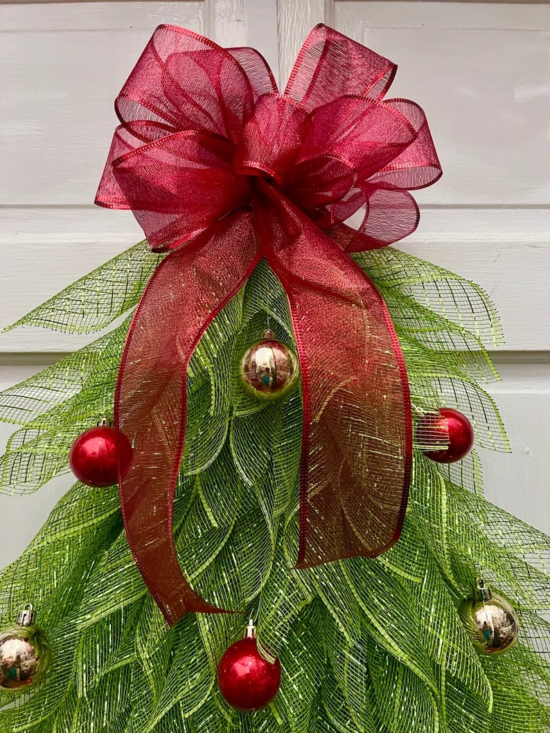 🎄Handmade Christmas Tree Wreath For Front Door