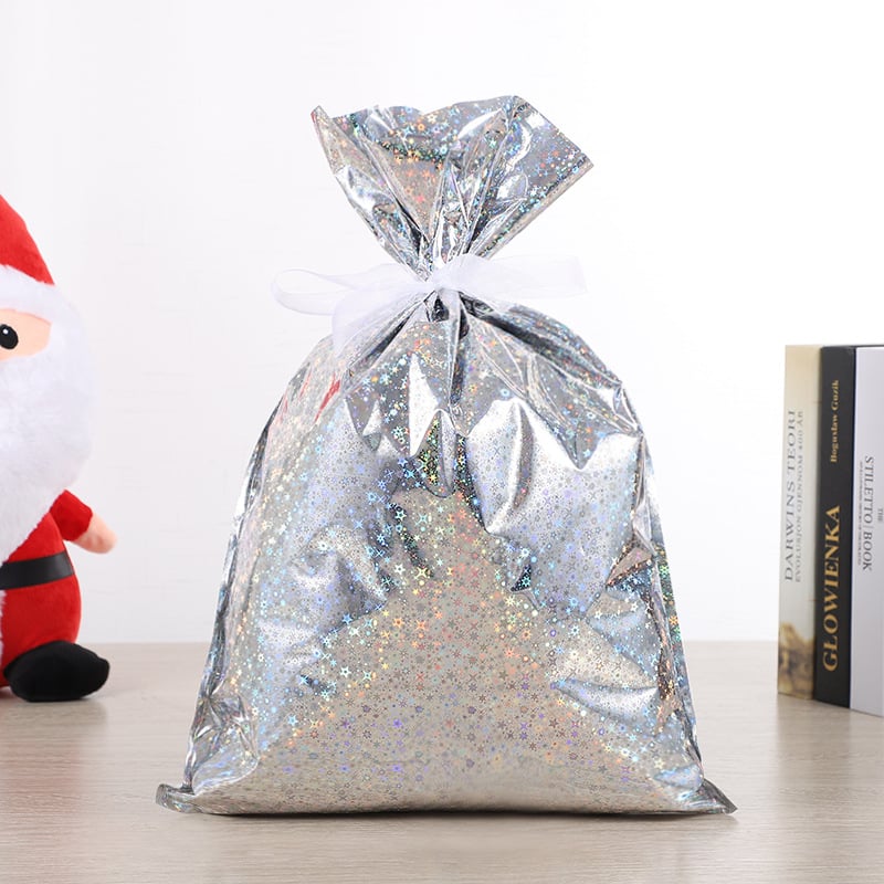 2024 New Christmas Drawstrings Gift Bags