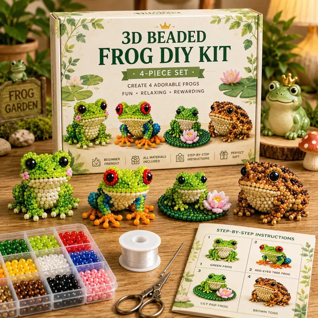 🎄Hot-Selling New 3d beaded seasonal gnome diy kit