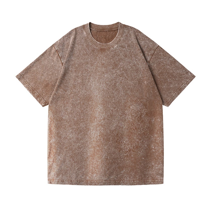 Women's Oversized T Shirts Acid Washed HeavyCotton