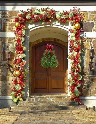 🎄Handmade Christmas Tree Wreath For Front Door