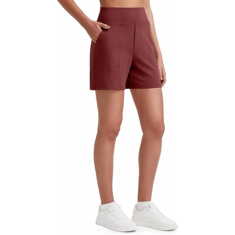 🌞50% OFF🏃‍♀️Women’s High-Waist Athletic Shorts – Running & Yoga Summer Shorts with Pockets