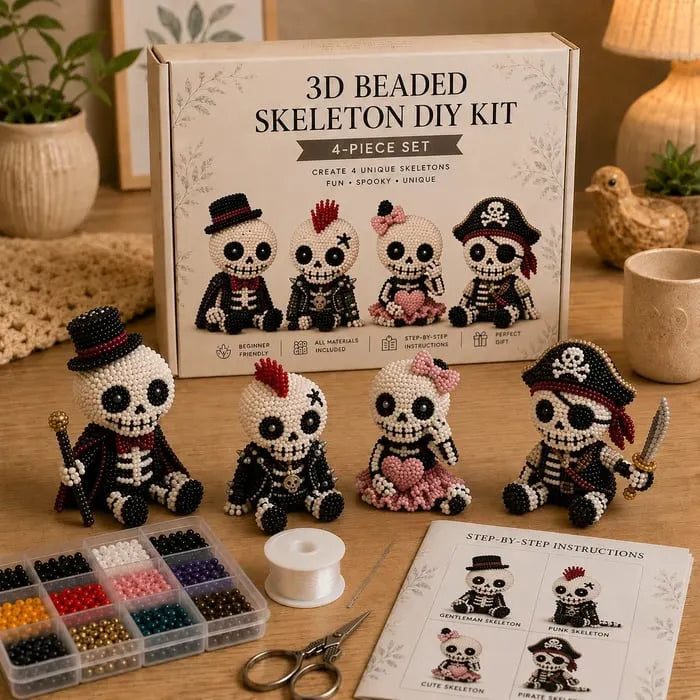 🎄Hot-Selling New 3d beaded seasonal gnome diy kit